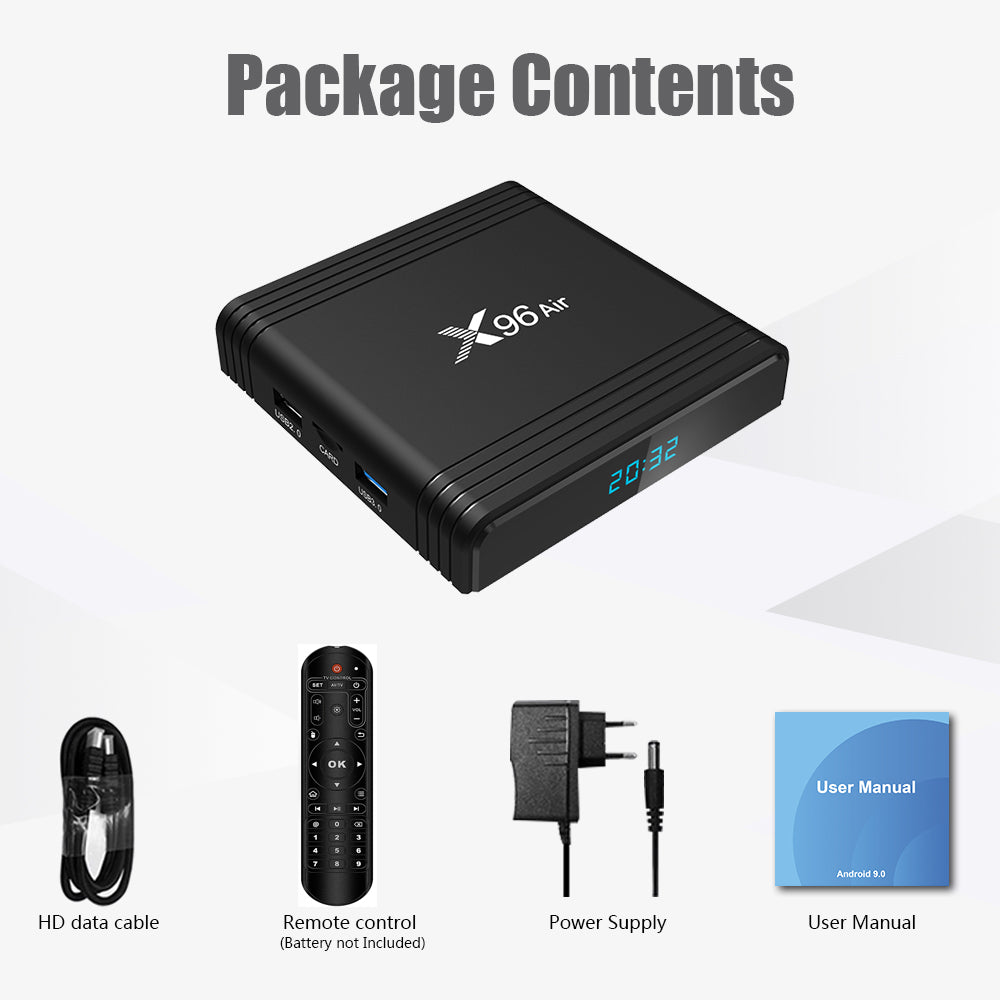 X96 Air Quad Core Amlogic S905X3 TV Box