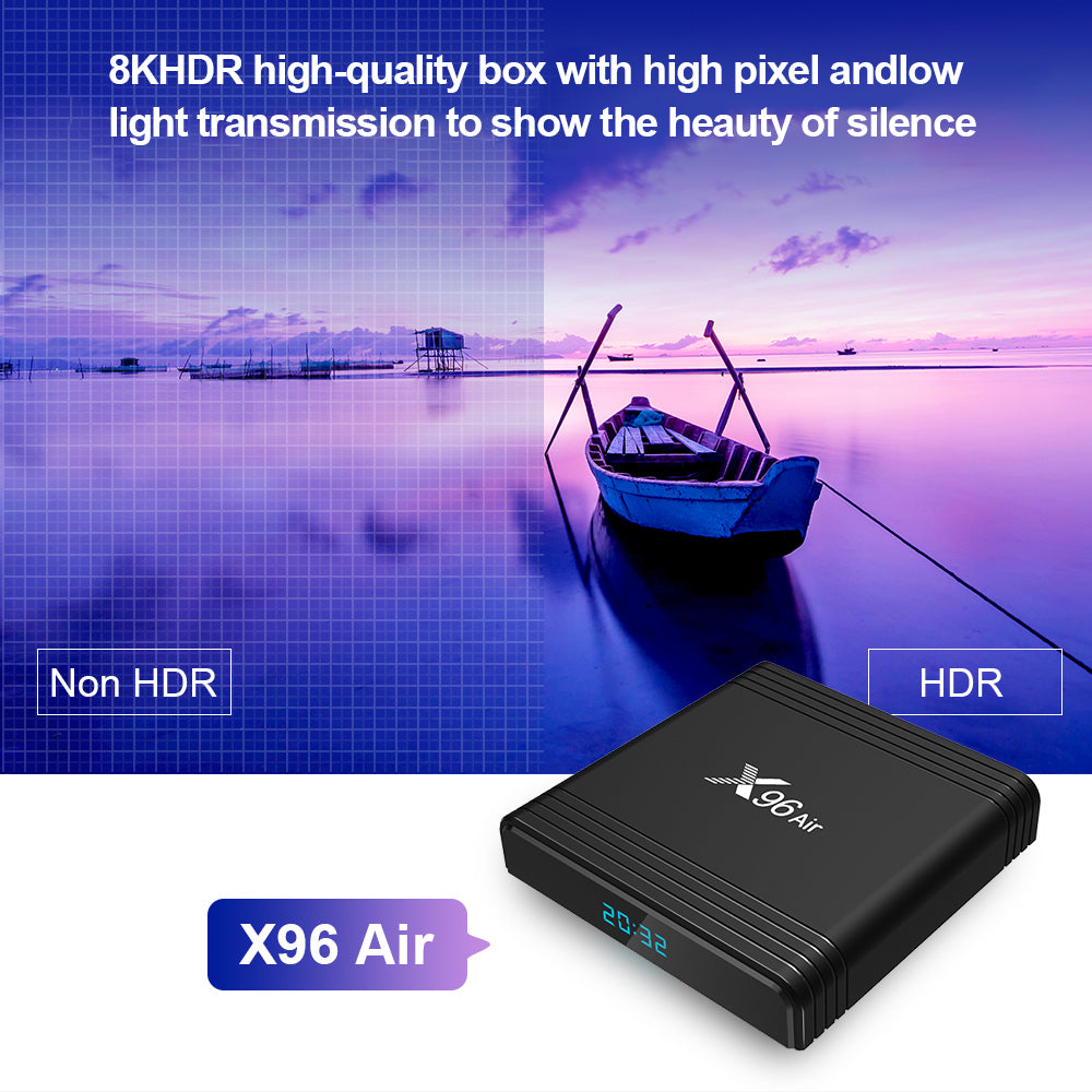 X96 Air Quad Core Amlogic S905X3 TV Box