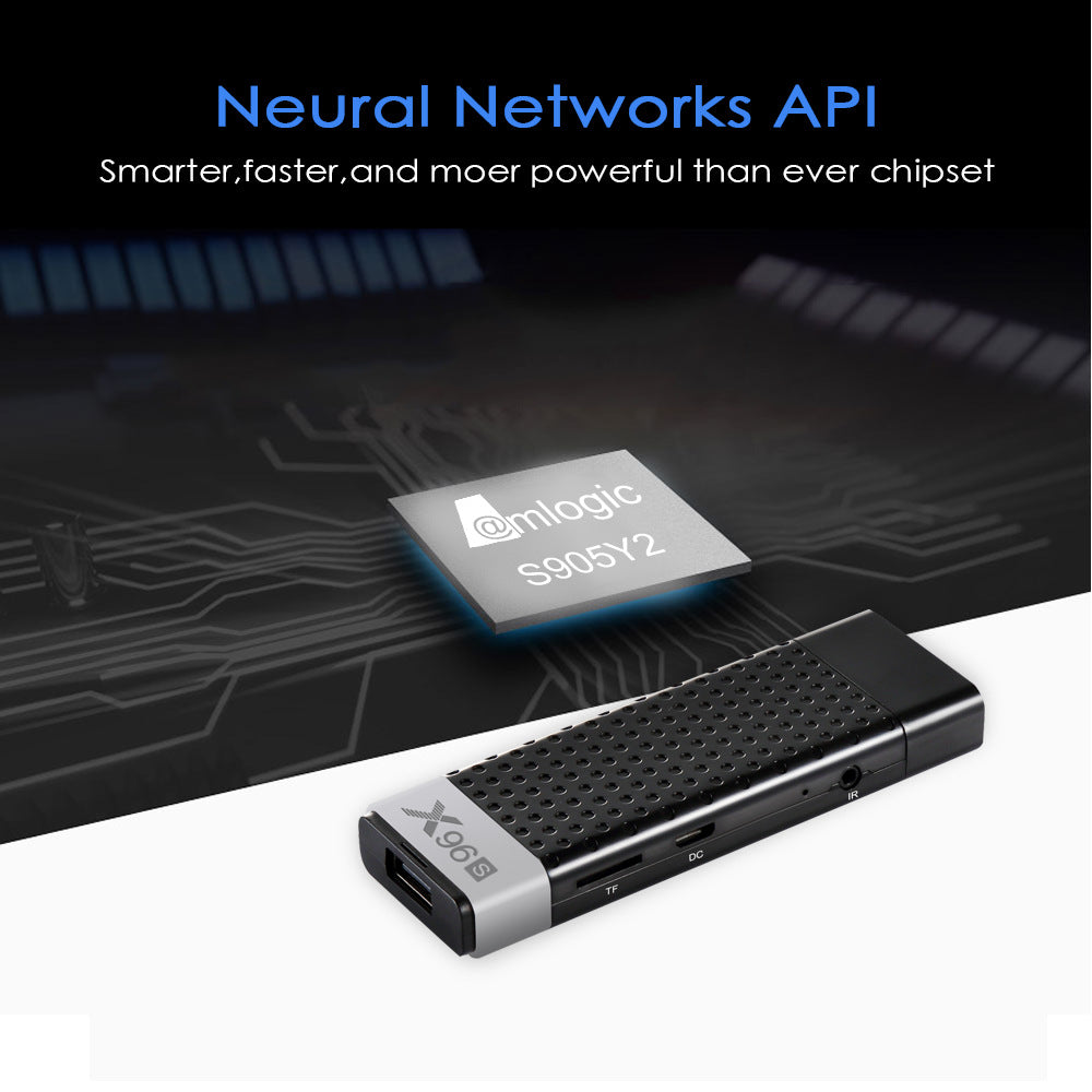 X96S Amlogic S905Y2 Android TV Stick 