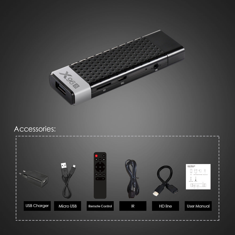X96S Amlogic S905Y2 Android TV Stick 