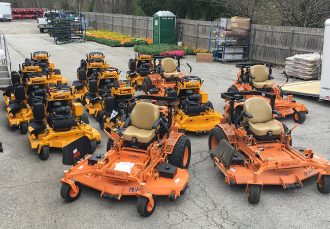 Custom Wright & Scag Mower Fleet