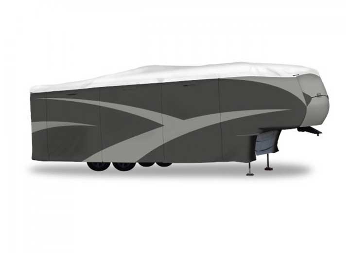 ADCO DESIGNER SERIES OLEFIN HD 5TH WHEEL COVER FITS 34 FT 1 IN - 37 FT GRAY