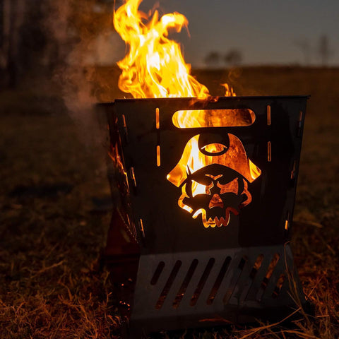 collapsible fire pit