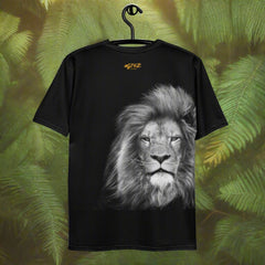 #GT4L Men's Black Lion Print t-shirt