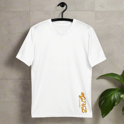 #GT4L Men's White T-shirt. Branded Clothing Accessories