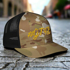 #GT4L Closed-back Mesh Trucker Cap