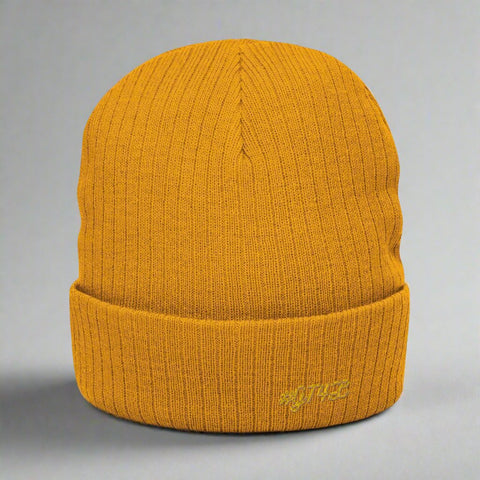 #GT4L Ribbed Knit Beanie