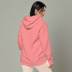 Women's Embroidered Pigment-dyed Hoodie