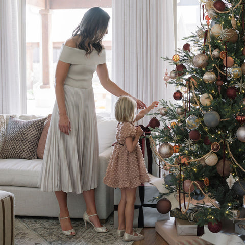 timeless tradition tree collection mom and daughter