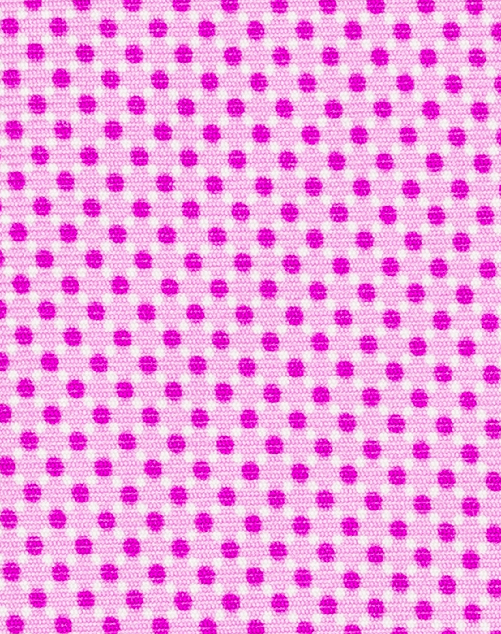 Pink Printed Diamond Dot