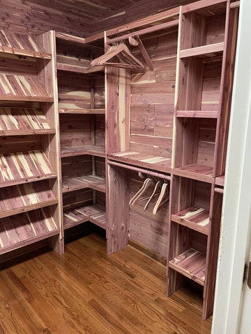 Aromatic Cedar Closet Liner Planks