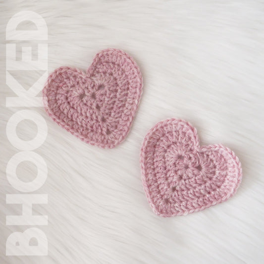 Knitted Heart Patch » B.Hooked