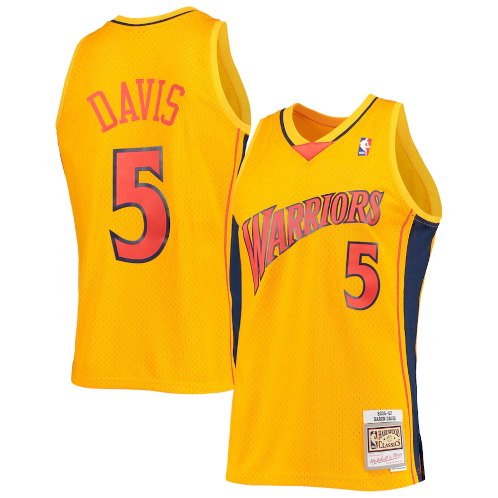 Retro Baron Davis Golden State Warriors 5 Jersey – Ice Jerseys