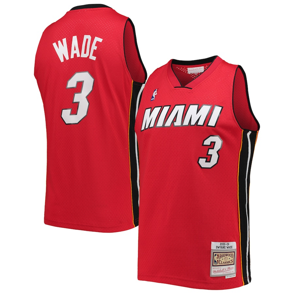 Retro Dwyane Wade Miami Heat Retro 3 Jersey – Ice Jerseys