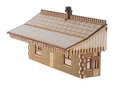 00 gauge laser cut buildings