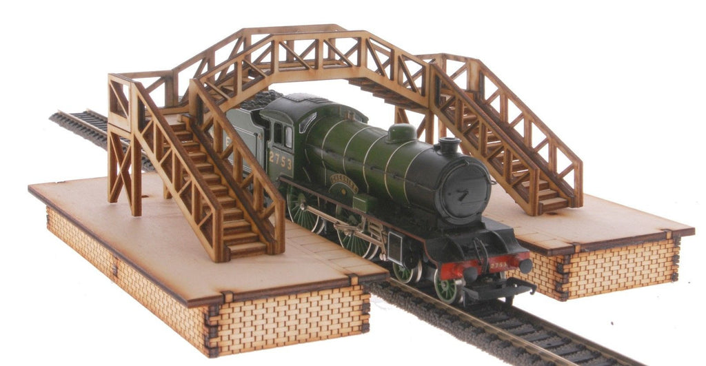 laser cut model railway