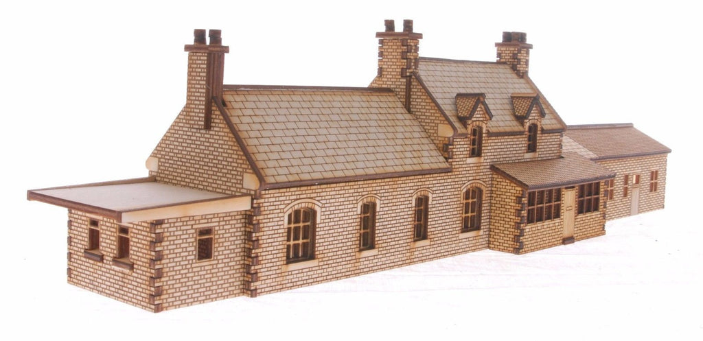 oo gauge laser cut buildings