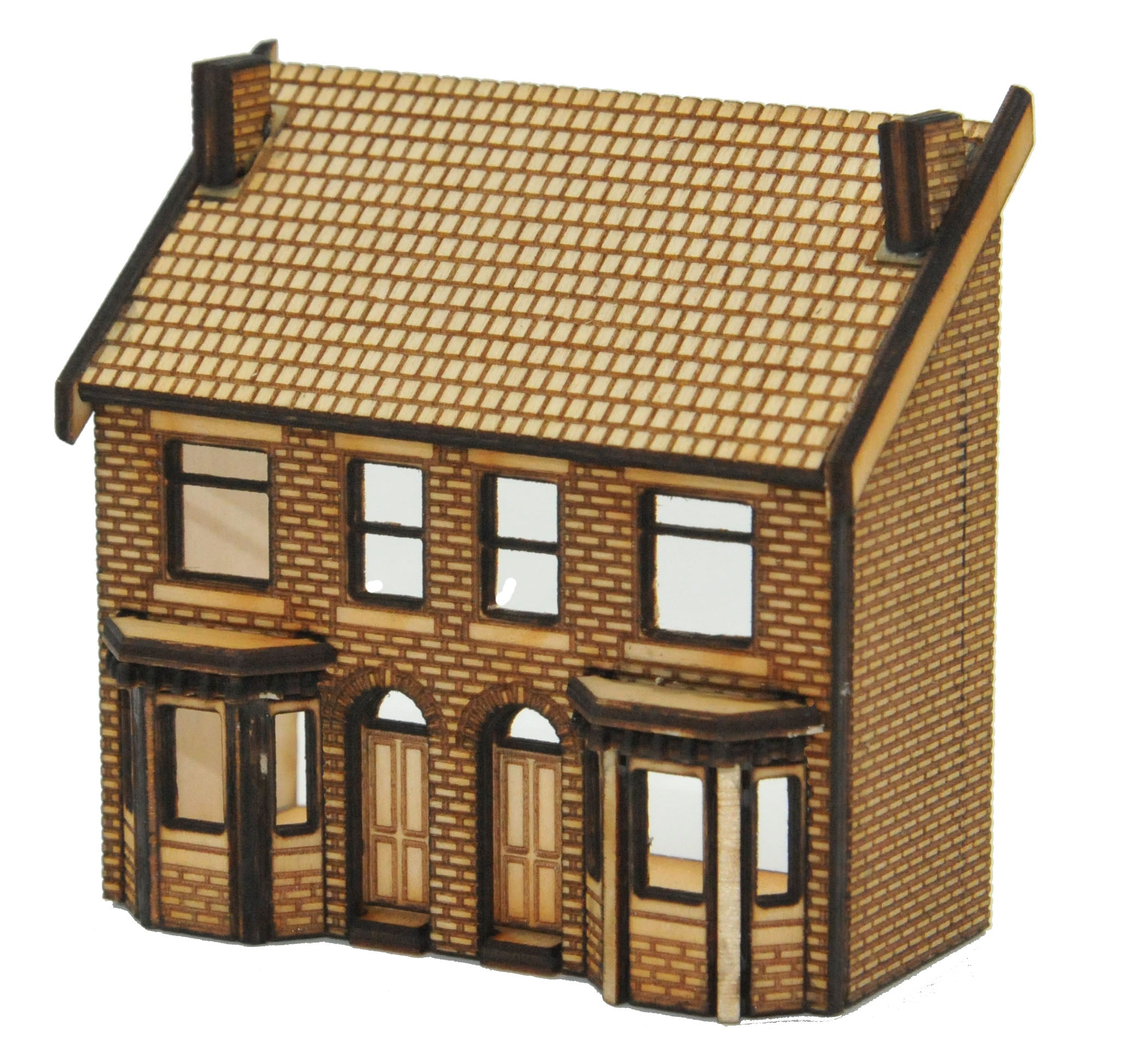 n scale model houses