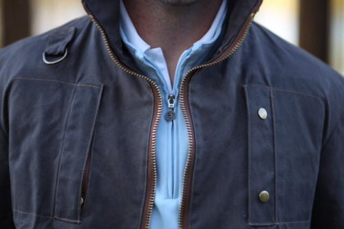 waxed canvas work jacket