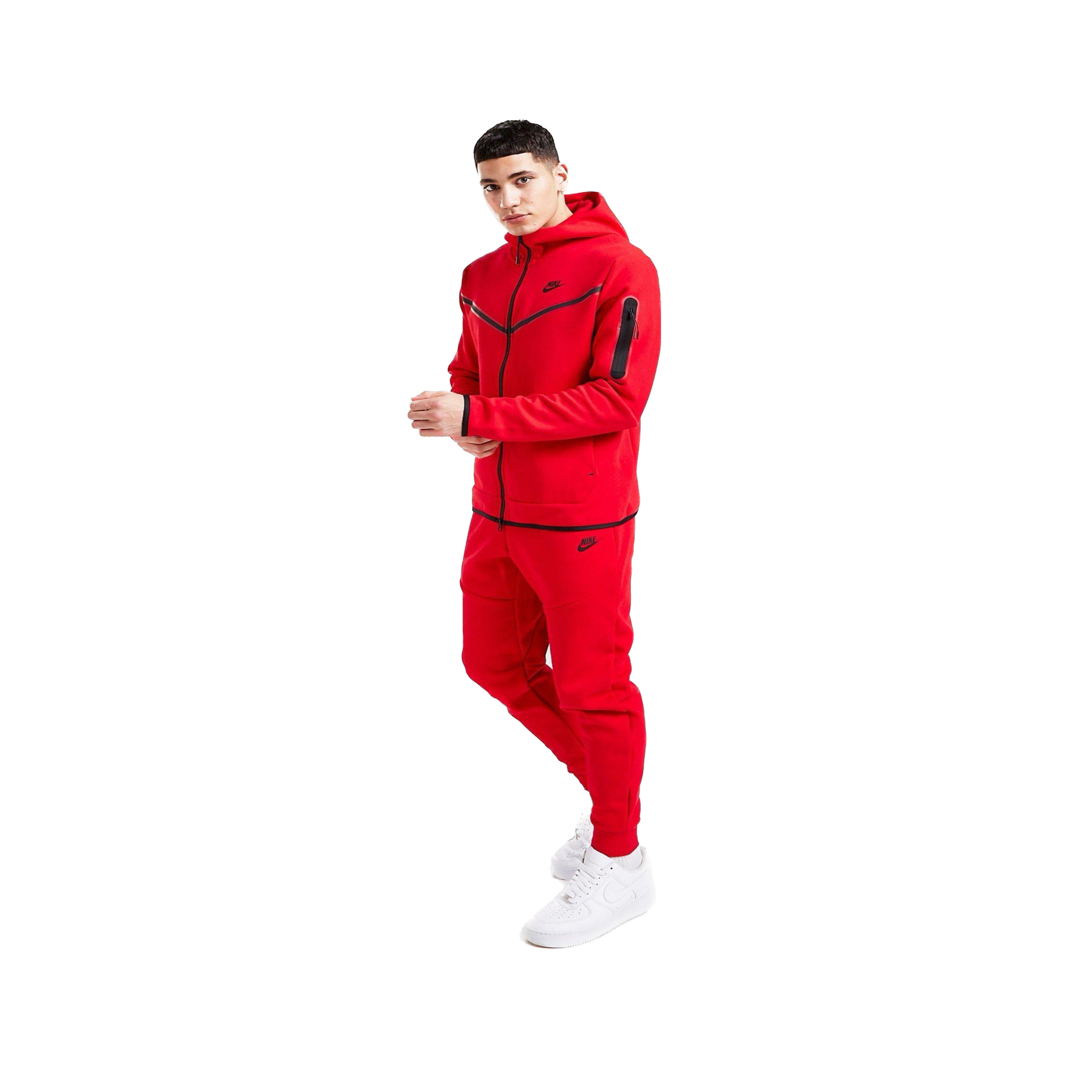 Nike Red Tech Fleece – Thirtyfourthreads