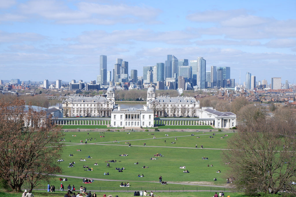 Greenwich-Park-London-with-view-of-city-skyline-and-Old-Naval-College