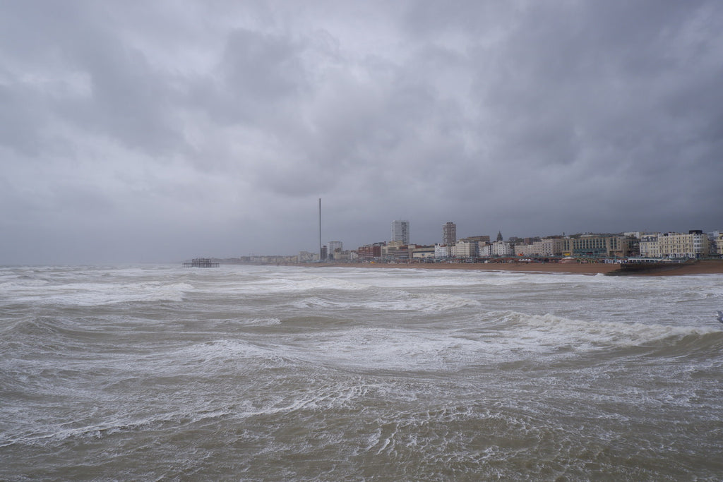 Views from the Palace Pier in Brighton