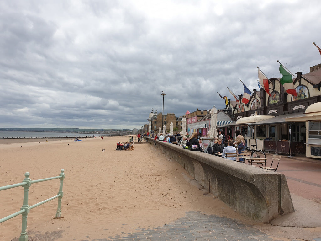 Portobello Beach and Promenade in Edinburgh