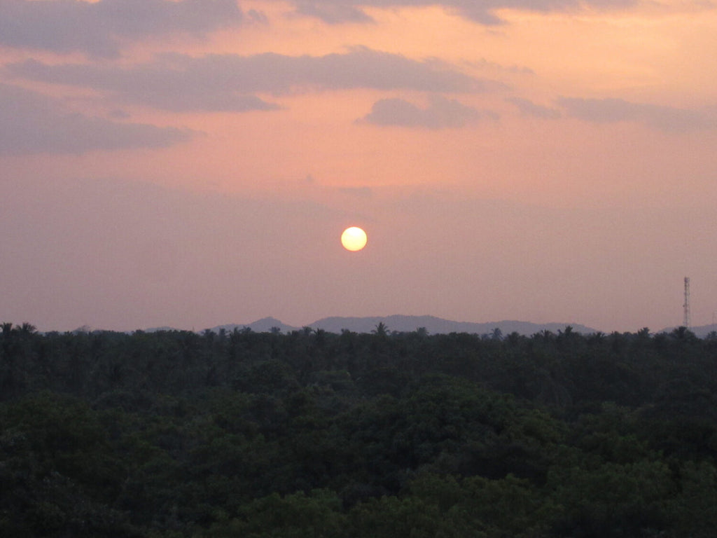 Sunset in Trincomalee, Sri Lanka