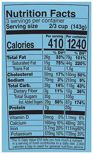 Nutrition Facts