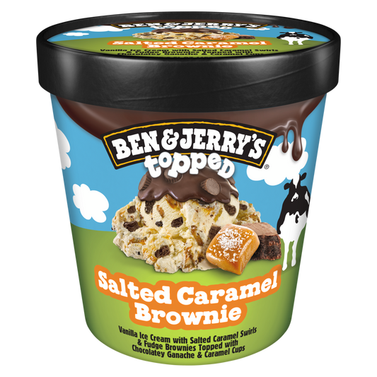 Ben & Jerry's Core Salted Caramel Sweet Cream Ice Cream, 16 oz