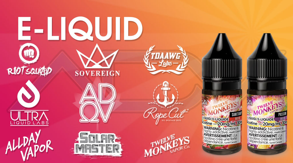 E-Liquids at All Day Vapes