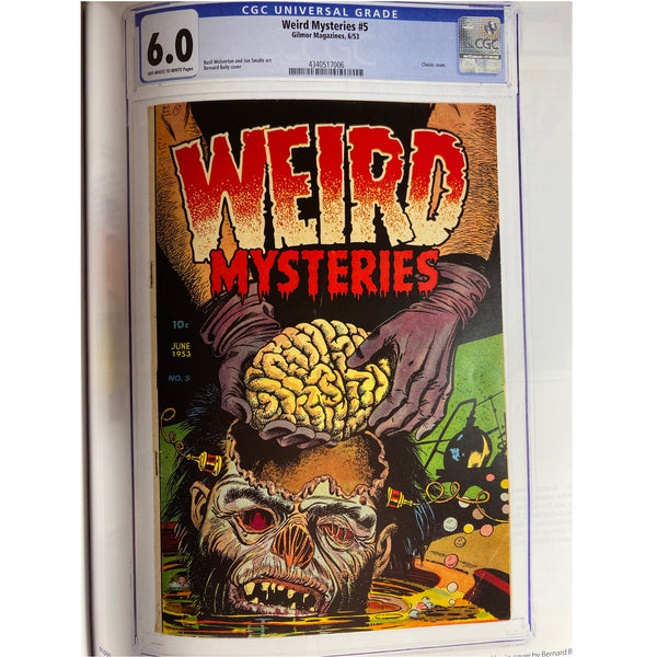 weird mysteries 5 CGC 6.0