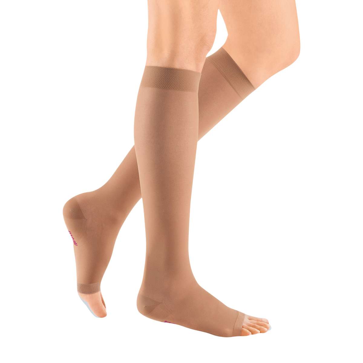 mediven sheer & soft 30-40 mmHg Calf High Open Toe Compression Stockings