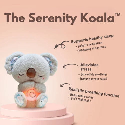 Soothing breathing toy for sleep support and anxiety relief at night