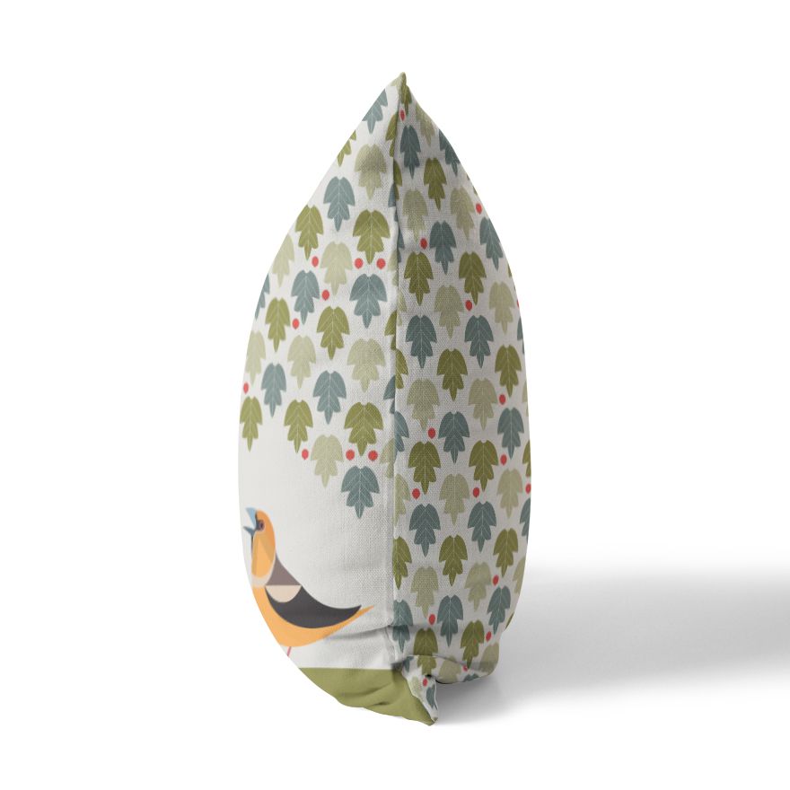 Hawfinch Cushion | I Like Birds | Adorable Furnishings for Bird Lovers