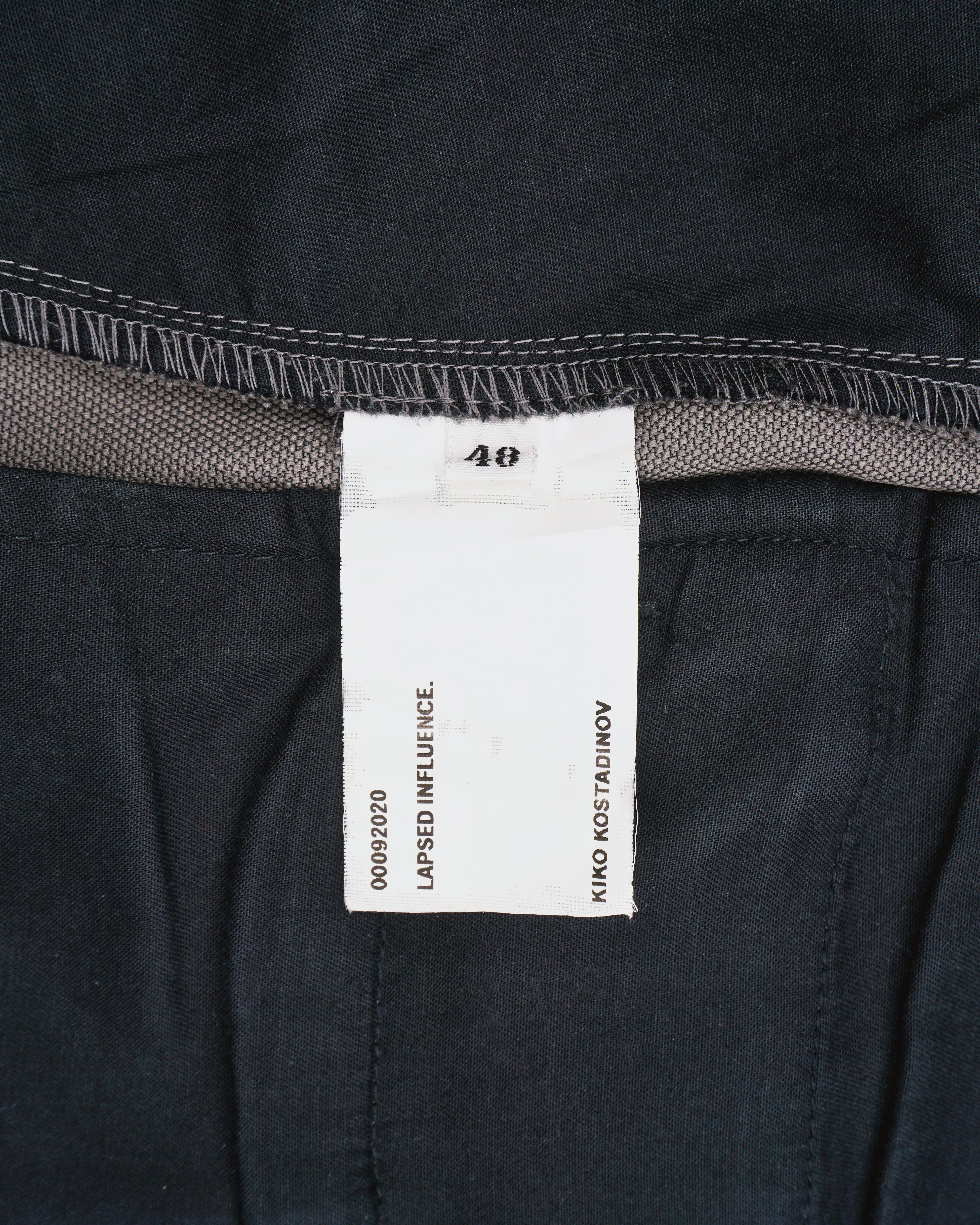 Kiko Kostadinov 0009 Bindra Cargo Pants