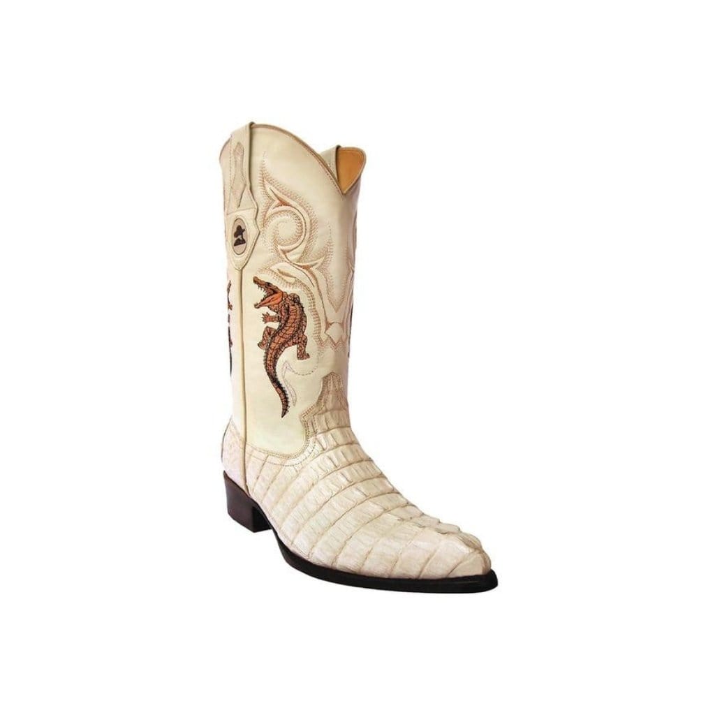 JB906 Toe Caiman Original Boot Bone | Botas Western | Joe Boots – ArlesShoes