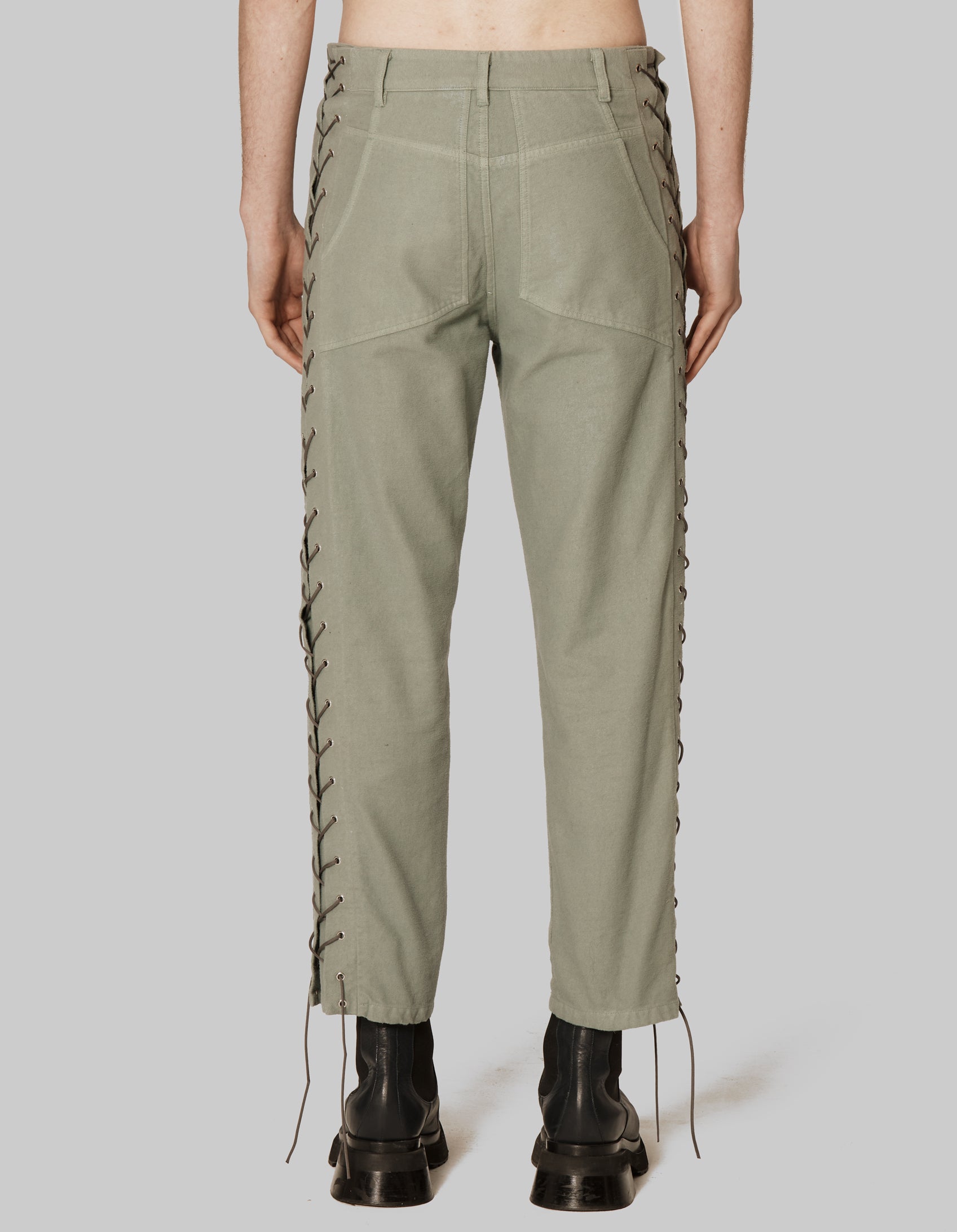 Second layer DISASTER TROUSERS SAGE WdsmwNEI9u - campoverde.pl