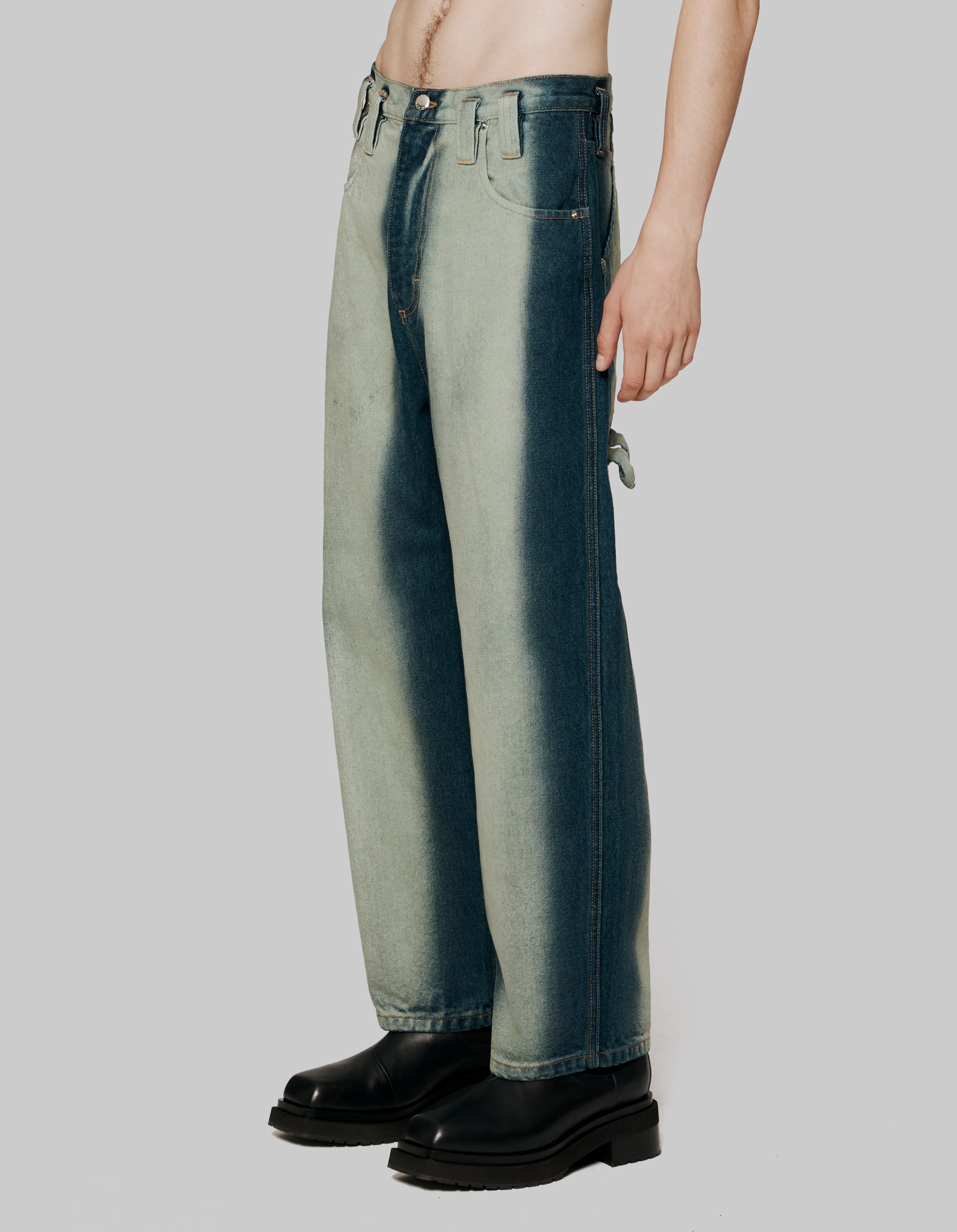 BAGGY JEAN REDUX IN GRADIENT ‐ ECKHAUS LATTA