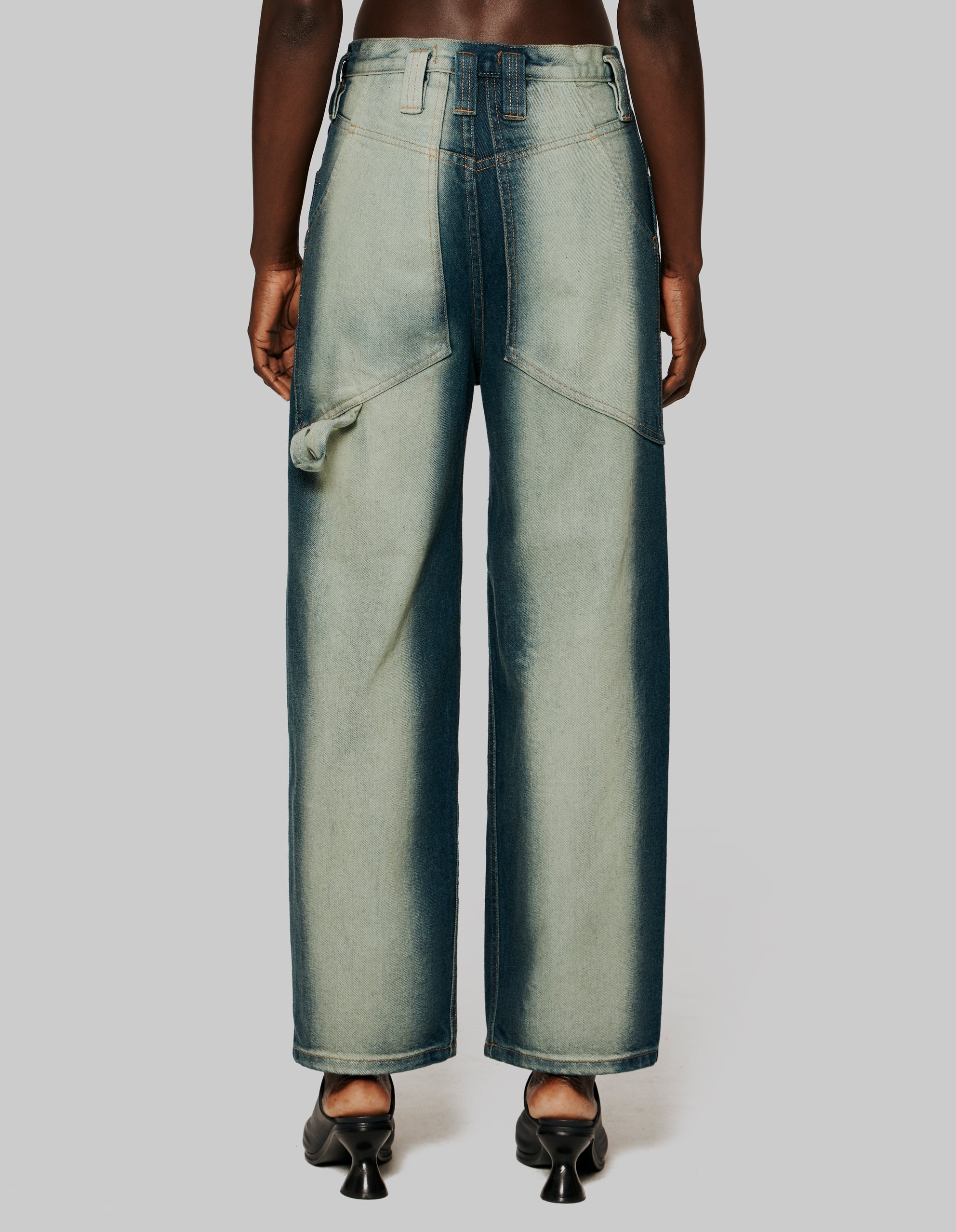 BAGGY JEAN REDUX IN GRADIENT ‐ ECKHAUS LATTA