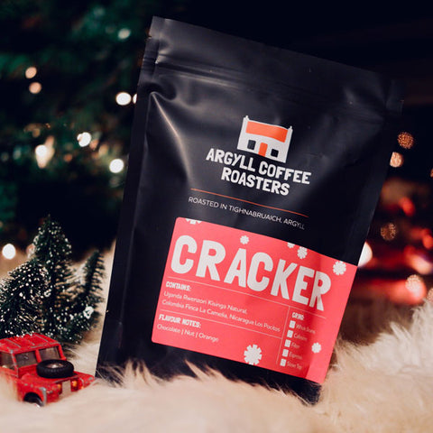 Cracker Christmas coffee