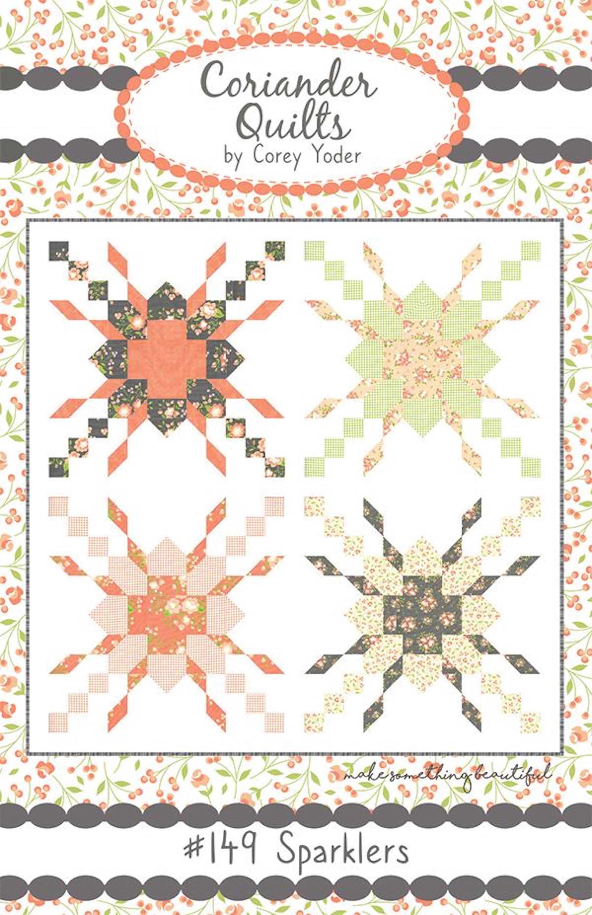 Sparklers Quilt Pattern