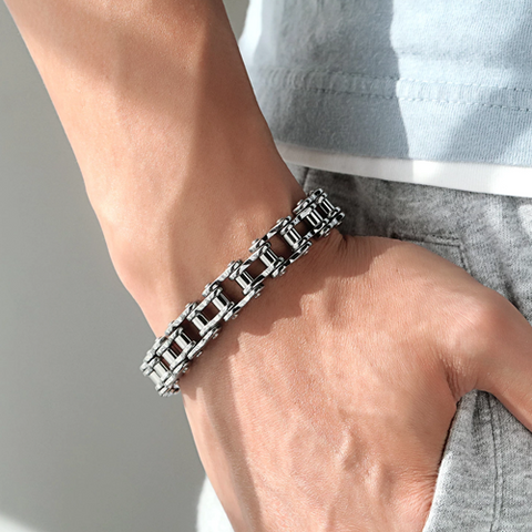 bracelet chaine moto