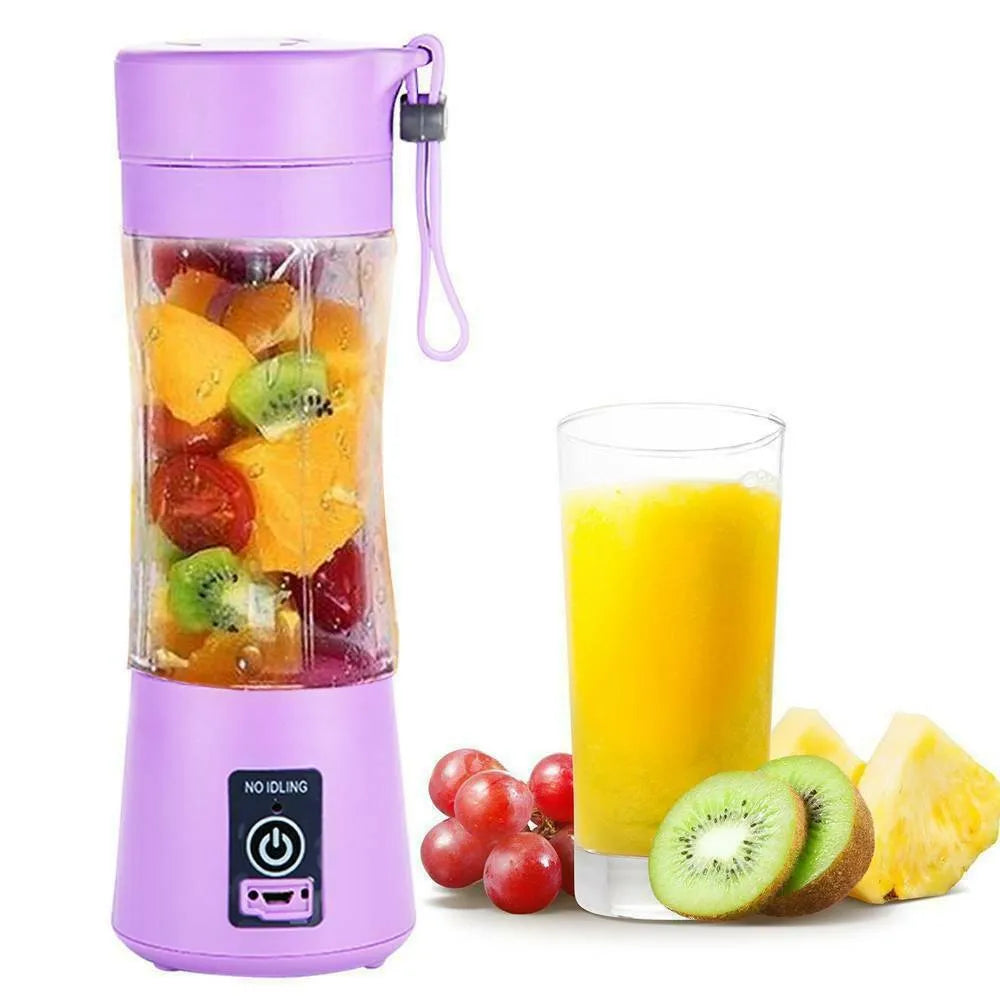 Portable Blender USB Mixer Electric Juicer Machine Smoothie Blender Mini Food Processor Personal Lemon Squeezer Juicer Blender