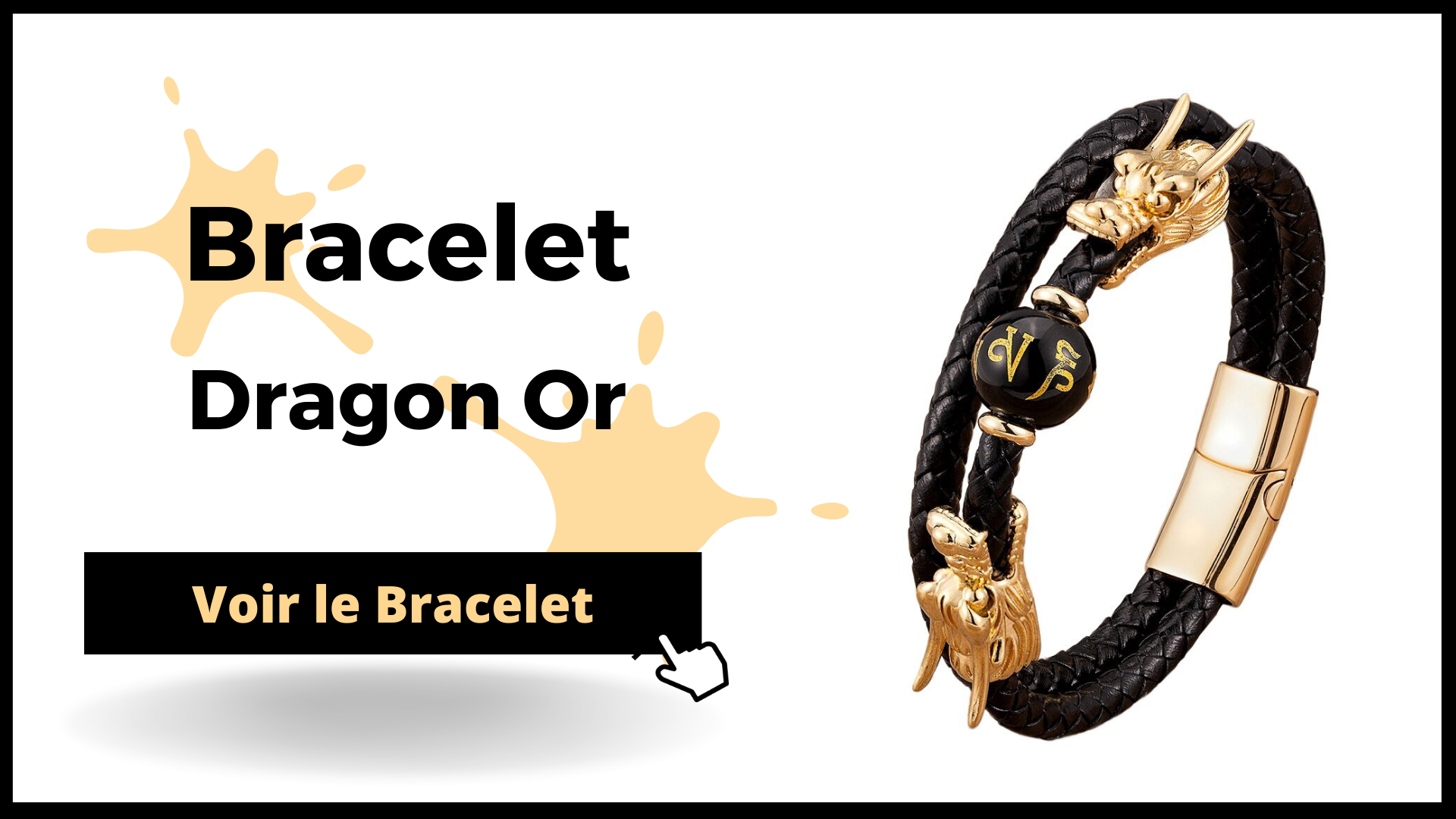 Bracelet Dragon Or