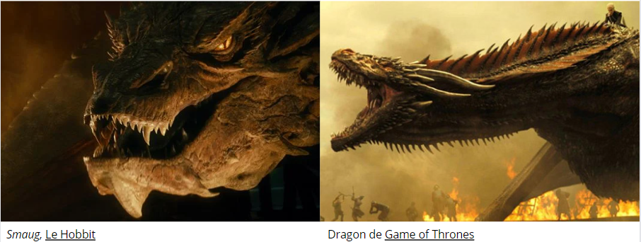 smaug et dragon got