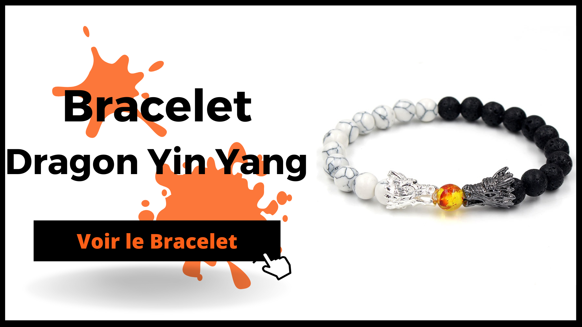 Bracelet Dragon Yin Yang