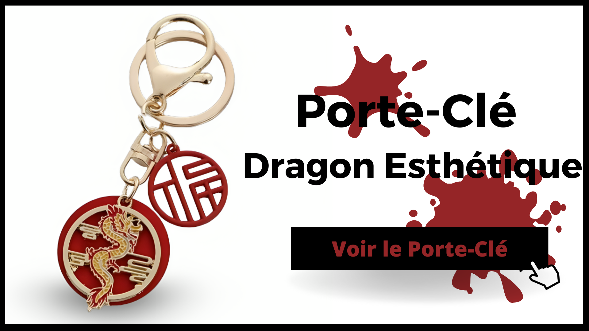 Porte-Clé Dragon Esthétique