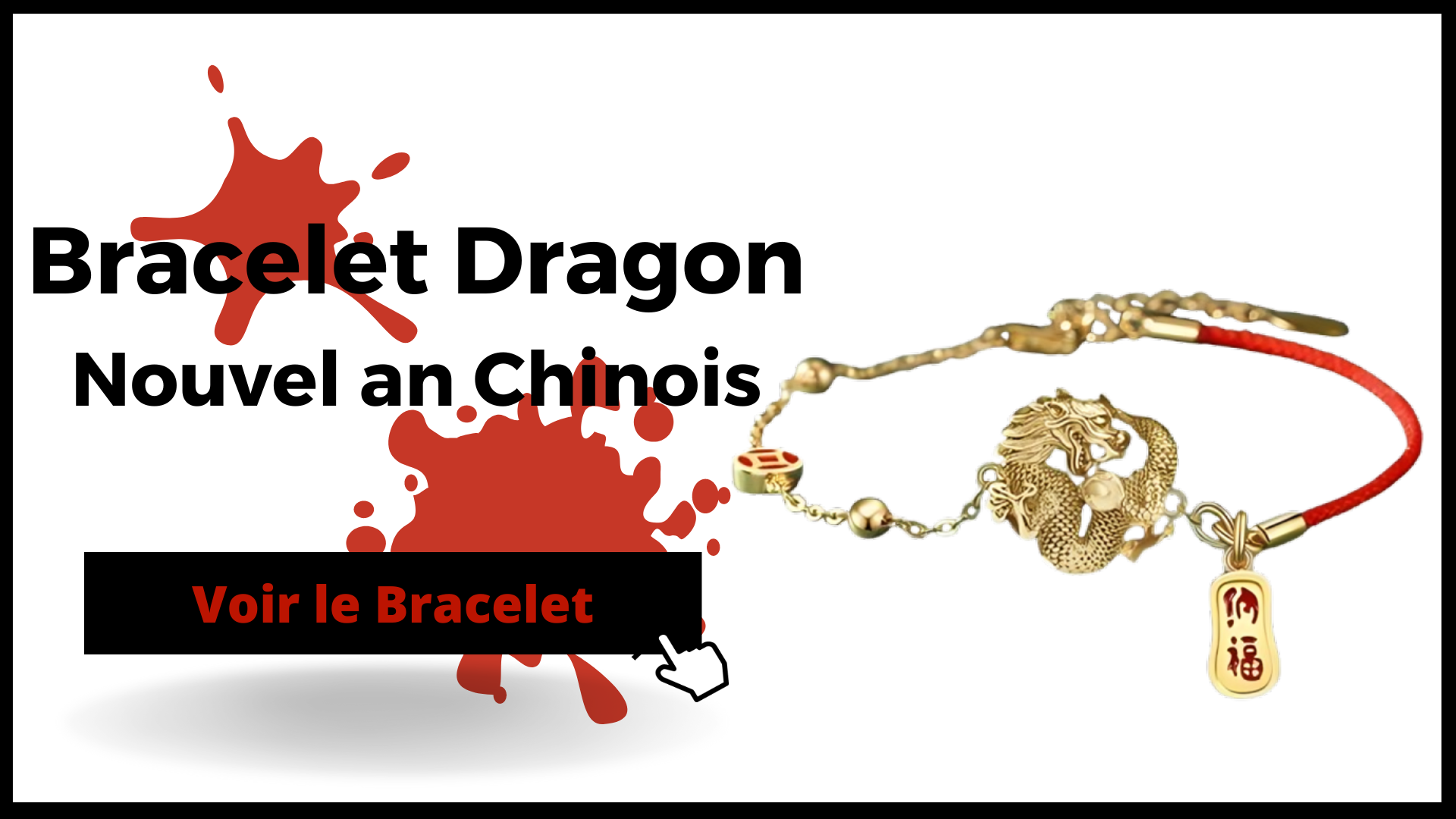 Bracelet Dragon Nouvel An Chinois