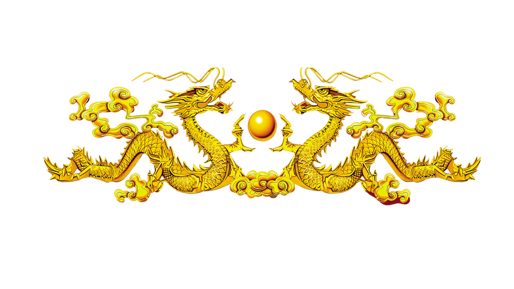 dragon doré sagesse et puissance